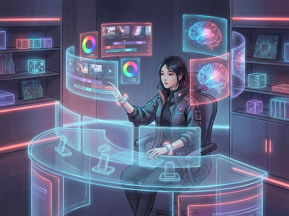 芒果视频AI修图与传媒剪辑